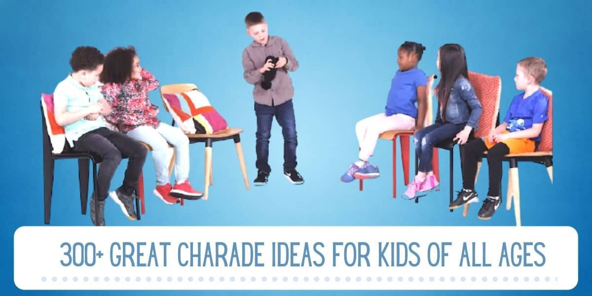 charades ideas for kids
