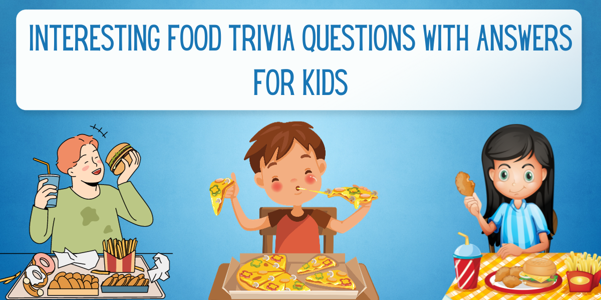 food trivia for kids
