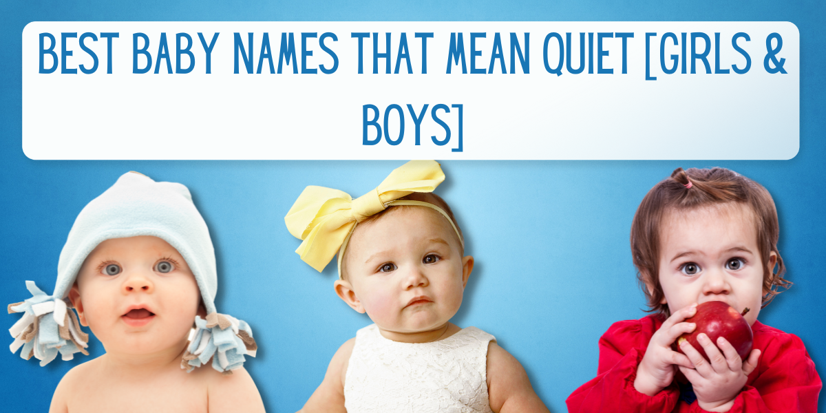 names that mean quiet